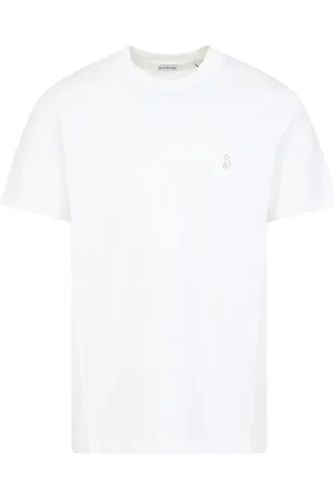 Burberry Top, Herre, Hvid, S, Bomuld, Chalk T-shirt
