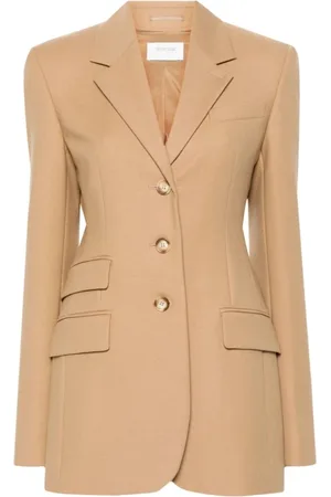 Sportmax Jakke, Dame, , 2XS, Uld, Uldblanding Jakke med Pildedetaljer
