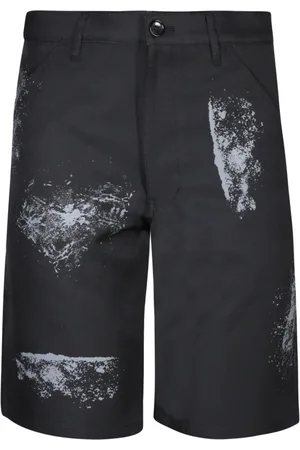 Comme des Garçons Shorts, Herre, Sort, M, Polyester, Sort Bermuda Shorts i Sort