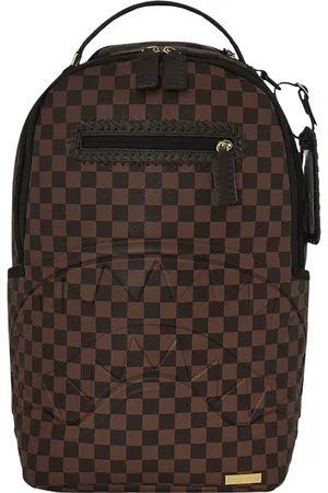 Sprayground Taske, unisex, Brun, ONE SIZE, Uld, Emboss Check Rygsæk