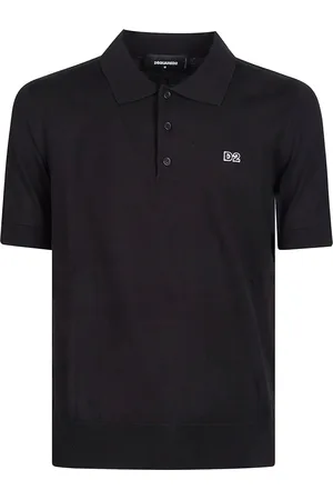 Dsquared2 Top, Herre, Sort, L, Klassisk Polo Shirt