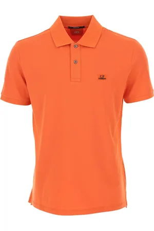 C.P. Company Top, Herre, , M, Logo Patch Kortærmet Polo Shirt