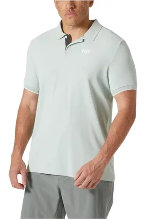 Helly Hansen Top, Herre, Blå, 2XL, Uld, Ocean Polo Green Mist