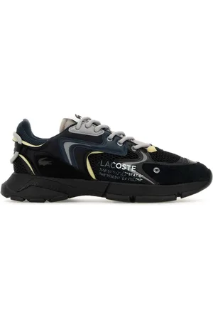 Lacoste Sko, Herre, Sort, 40 1/2 EU, Læder, L003 Neo Sneakers