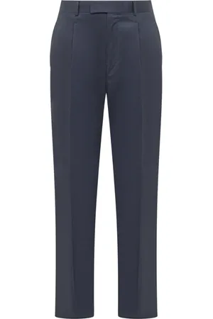 Ermenegildo Zegna Bukser, Herre, Blå, XL, Uld, Premium Bukser - Stilfuld Model