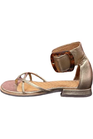 Chie Mihara Sko, Dame, , 36 EU, Læder, Bronze Læder Sandaler