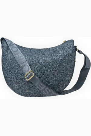 Borbonese Taske, Dame, Blå, ONE SIZE, Denim, Luna Bag Middle