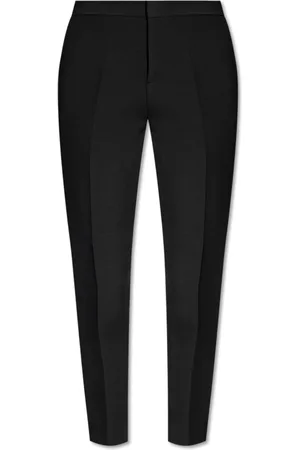 Fabiana Filippi Bukser, Dame, Sort, XS, Uld, Pleat-front Bukser