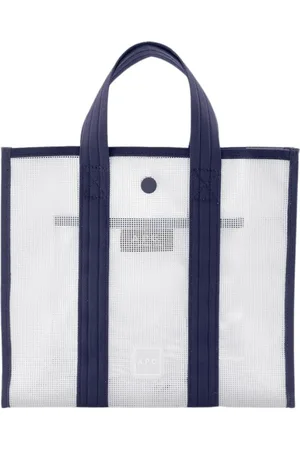 A.P.C. Taske, Dame, Blå, ONE SIZE, Polyester, Louise Small Shopper Taske