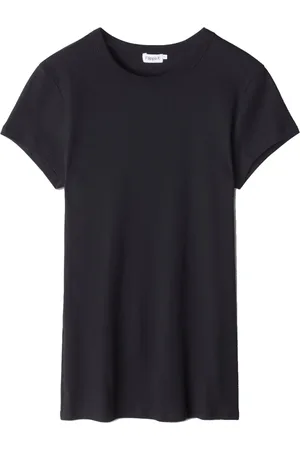 Filippa K Top, Dame, Sort, M, Oversized Kort T-shirt