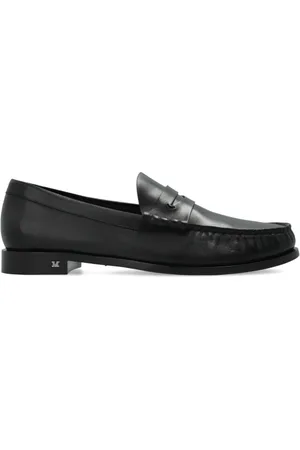 Max Mara Sko, Dame, Sort, 37 1/2 EU, Læder, Boymoc Kalvelæder Penny Loafers