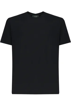 ZANONE Top, Herre, Blå, 2XL, Blå Crewneck T-shirt og Polo