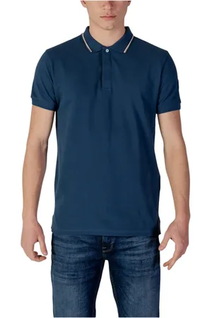 Colmar Top, Herre, Blå, XL, Bomuld, Kortærmet poloshirt