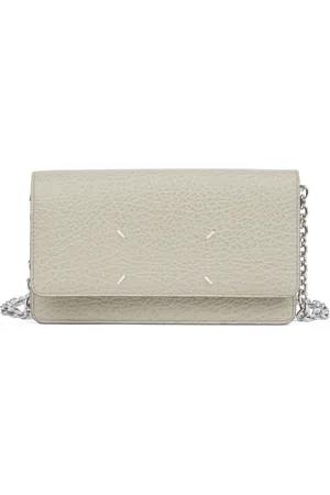 Maison Margiela Taske, Dame, Grå, ONE SIZE, Læder, Chic Chain Wallet