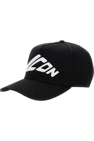 Dsquared2 Tilbehør, Herre, Sort, ONE SIZE, Bomuld, Baseball Cap