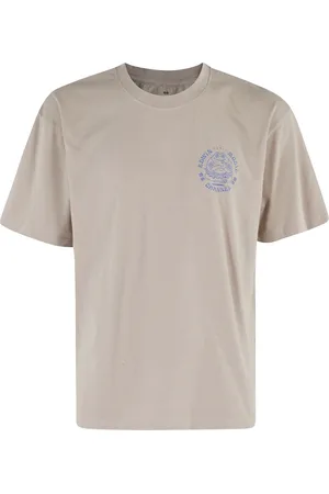 Edwin Top, Herre, Grøn, L, Bomuld, Musikkanal T-shirt i Khaki