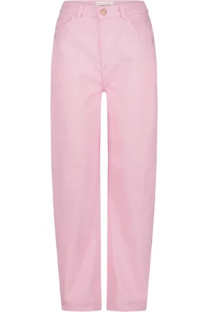 Fabienne Chapot Jeans, Dame, Lyserød, W28, Denim, Blake Loose Tapered Jeans