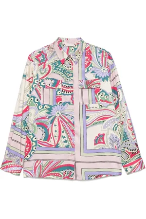 Liu Jo Bluser & Skjorter, Dame, Flerfarvet, M, Polyester, Multifarvet Skjorte