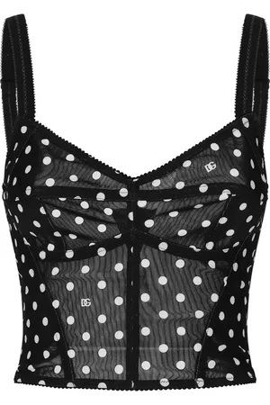 Dolce & Gabbana Top, Dame, Sort, S, Uld, Stilfuld TOP til modebevidste individer