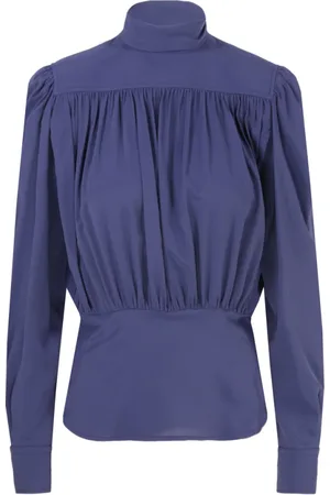 Sportmax Bluser & Skjorter, Dame, Blå, S, Bluse