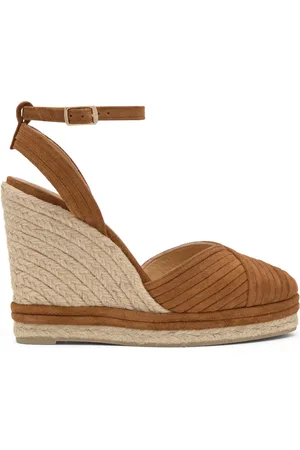 Castaner Sko, Dame, Brun, 39 EU, Læder, Colina Espadrille