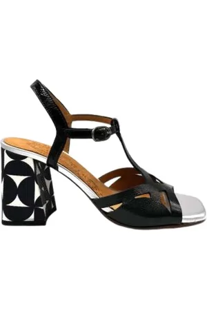 Chie Mihara Sko, Dame, Sort, 36 EU, Læder, Højhælede sandaler