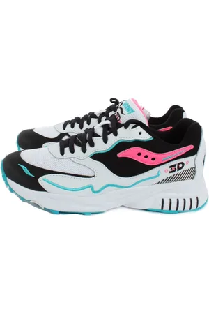Saucony Sko, Herre, Flerfarvet, 37 1/2 EU, Uld, 3D Grid Hurricane Sneakers