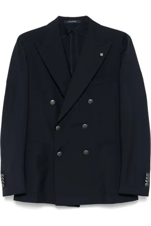 TAGLIATORE Jakke, Herre, Blå, 2XL, Uld, Midnight Blazer