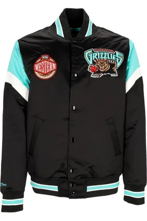 Mitchell & Ness Jakke, Herre, Sort, M, Polyester, NBA Bomberjakke Grizzlies Fejring