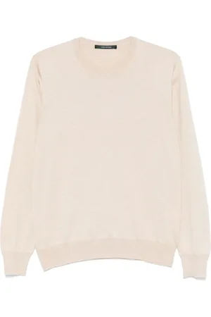 TAGLIATORE Strik, Herre, , M, Bomuld, Sweaters