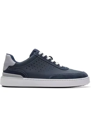 Clarks Sko, Herre, Blå, 39 1/2 EU, Courtlite 2 Run Sneakers