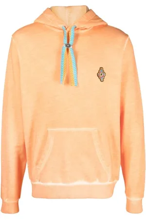 MARCELO BURLON Sweathshirts & Hoodies, Herre, , L, Bomuld, Sunset Cross Regular Hættetrøje