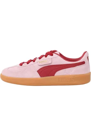 PUMA Sko, Dame, Lyserød, 38 1/2 EU, Læder, Palermo Sneakers