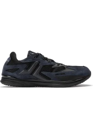 Lanvin Sko, Herre, Sort, 41 EU, Suede, Meteor Runner Sneakers