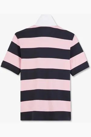 Eden Park Top, Herre, Lyserød, S, Bomuld, Polo