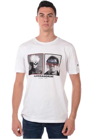 D.A. Daniele Alessandrini Top, Herre, Hvid, XL, Bomuld, Sweatshirts