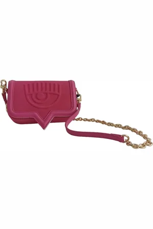 Chiara Ferragni Taske, Dame, Lyserød, ONE SIZE, Uld, Syntetisk Skuldertaske