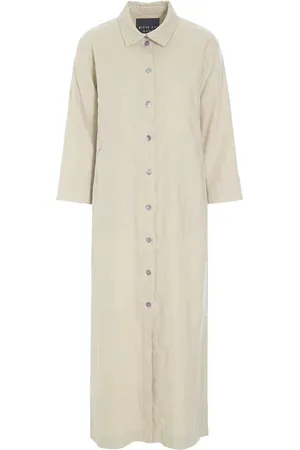 Bitte Kai Rand Kjole, Dame, , M, Lazy Linen Dress Ivory