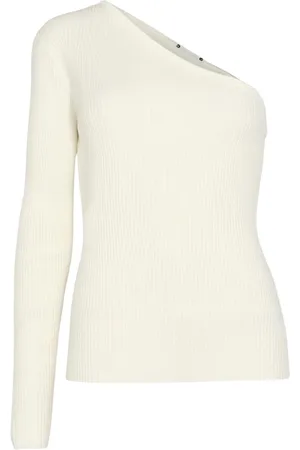 Co`Couture Strik, Dame, , L, Polyester, Badu Asym 11 Ecru Tops