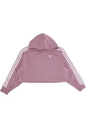 adidas Sweathshirts & Hoodies, Dame, Lilla, 2XL, Bomuld, Short Hoodie Wonder Oxide