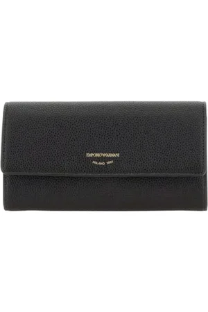 Emporio Armani Tilbehør, Dame, Sort, ONE SIZE, Uld, Stilfuld pung