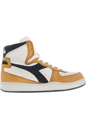 Diadora Sko, Dame, Flerfarvet, 36 1/2 EU, Læder, Ægte Læder Sneakers