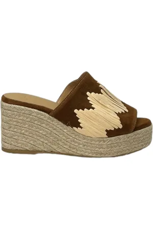 Castaner Sko, Dame, Flerfarvet, 37 EU, Jute, Eleo Wedges