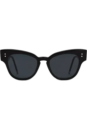 Thom Browne Tilbehør, Dame, Sort, ONE SIZE, Cat-Eye Solbriller