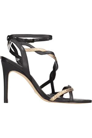 Guess Sko, Dame, Sort, 36 EU, Læder, Højhælede sandaler