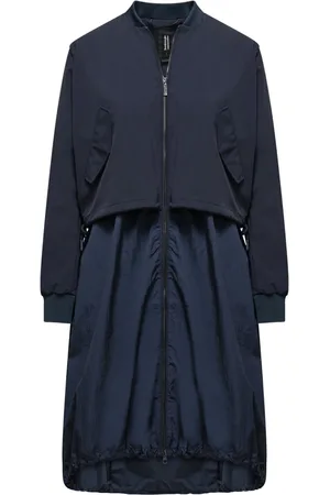 Bomboogie Frakke, Dame, Blå, M, Nylon, Bi-material Parka