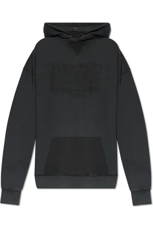 Maison Margiela Sweathshirts & Hoodies, Herre, Grå, XS, Bomuld, Hoodie med Logo