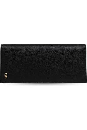 Salvatore Ferragamo Tilbehør, Herre, Sort, ONE SIZE, Læder, Gancini Organizer Wallet