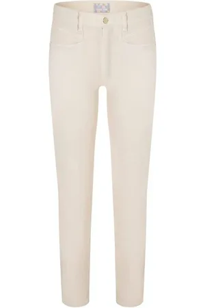 Cambio Jeans, Dame, , XL, Bomuld, Uni Slim-fit Jeans