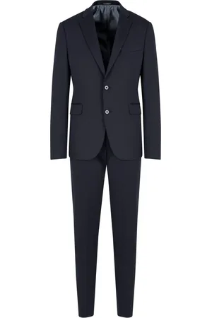 Emporio Armani Jakkesæt, Herre, Blå, 3XL, Abito